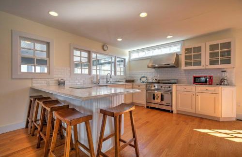 East Quogue Haus | Luxe Waterfront East Quogue Home with Beach On-Site!