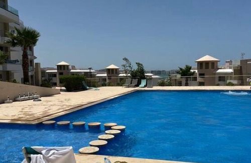 Tangier Wohnung | Luxurious new appt with amazing ocean view & pool!