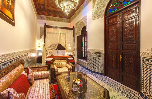 El Mokhifa Eigentumswohnung | Lujosa habitación en el Riad Fes Maya.