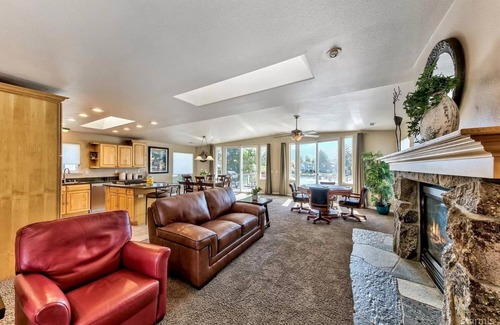 Tahoe Keys Haus | Luxurious Waterfront Retreat with Private Dock & H