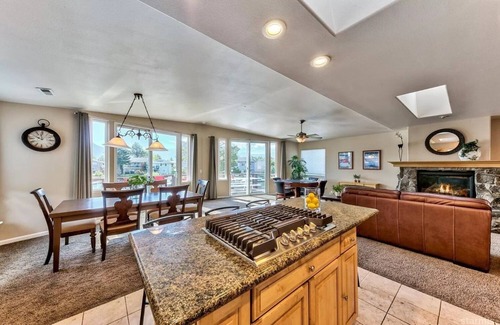 Tahoe Keys Haus | Luxurious Waterfront Retreat with Private Dock & H