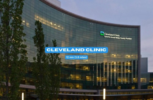 Gateway District Wohnung | Luxury 1BD | DT Cleveland | 2 Beds | Free Parking