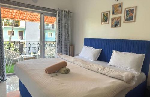 Saunta Vaddo Wohnung | Luxury 1bhk with Bathtub Pool near Calangute Baga Beach