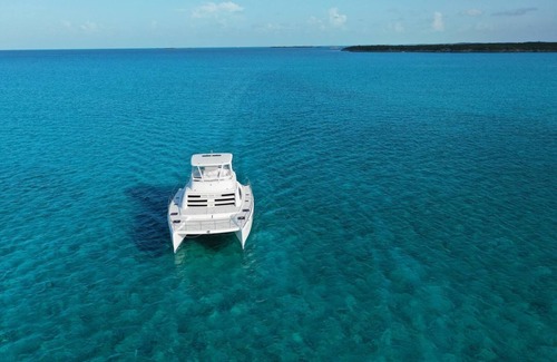 Old Fort Bay Bootsverleih | Luxury 47’ Leopard Power Catamaran - Bahamas
