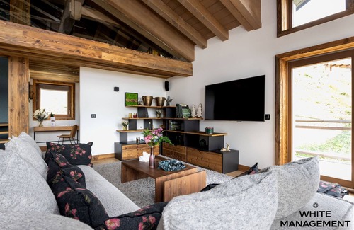 Courchevel Skihütte | Luxury chalet at the entrance of le Belvédère