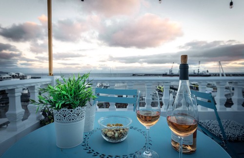 Ponta Delgada Haus | Luxury home, centrally located with a beautiful balcony overlooking the marina.
