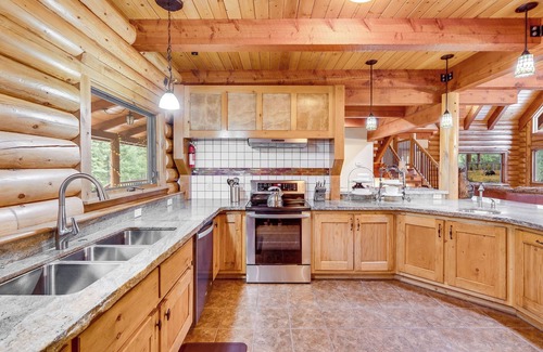 Whitefish Haus | Rustikalen Charme-Luxus pur, in der Nähe von Glacier Park & Golf, in Whitefish