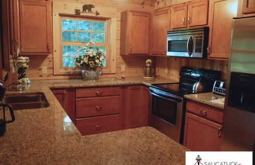 Saugatuck Kabine | Das Sugar Shack Luxury Log Home am Goshorn Lake