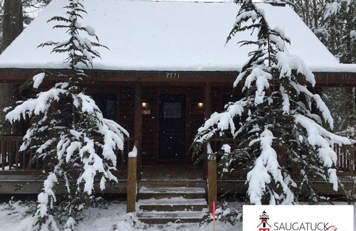 Saugatuck Kabine | Das Sugar Shack Luxury Log Home am Goshorn Lake