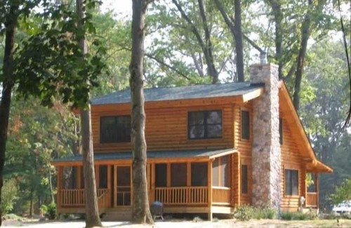 Saugatuck Kabine | Das Sugar Shack Luxury Log Home am Goshorn Lake