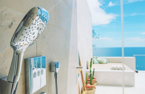 Playa Flamingo Haus | Villa Fugata Flamingo Neues Luxushaus auf einem Hügel über dem Pazifik