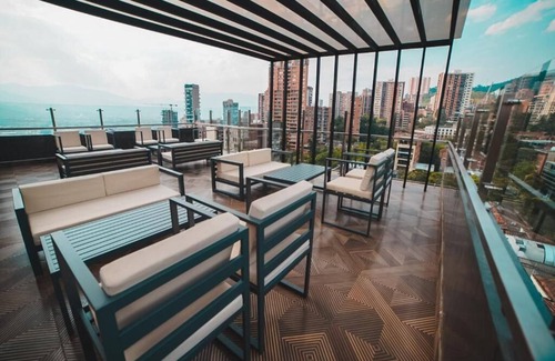 El Poblado Hotel | Luxuszimmer mit Whirlpool und herrlicher Aussicht