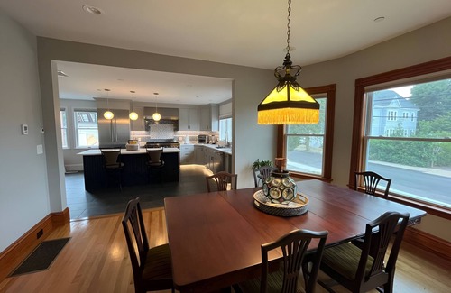 Winthrop Haus | Luxury Victorian near Salem: Stunning Ocean Views & Modern Elegance in 6BR Manor