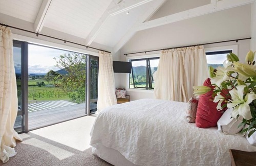 Eskdale Kabine | Luxuriöse Vineyard Lodge in der Hawkes Bay