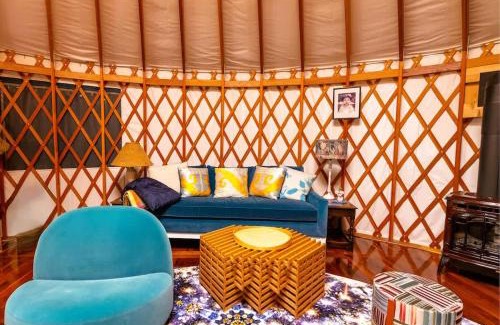Friendship Haus | Luxury Yurt at Seaside Farm in Friendship