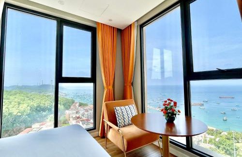 An Thoi Wohnung | LYNS Apartment - Ocean View with Infinity Pool &Firework