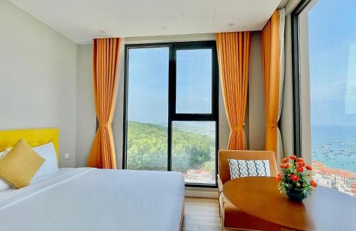 An Thoi Wohnung | LYNS Apartment - Ocean View with Infinity Pool &Firework