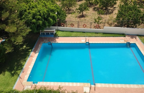 Almunecar Wohnung | Herrliche Wohnung mit Swimmingpools, Terrasse und Blick auf das Meer und die Vega, Wifi-Sate