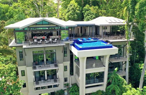 Manuel Antonio Villa | BEST OCEAN VIEWS in Manuel Antonio, ideal für MULTI-FAMILIEN & Yoga-RETREATS