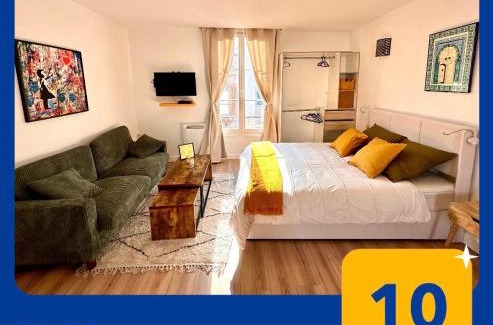 Clichy Wohnung | Magnifique Studio équipé à Clichy aux portes de Paris