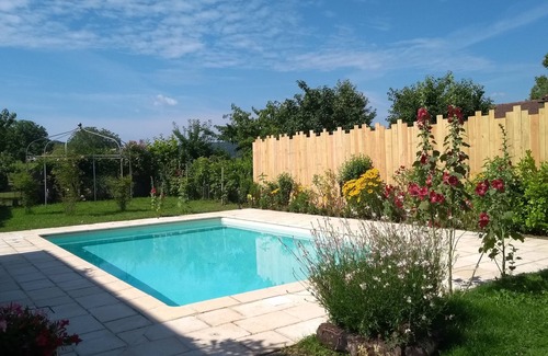 Lagardelle Haus | Maison de Caractère Pour 11personnes Avec Grande Piscine Privée, Vallée du Lot