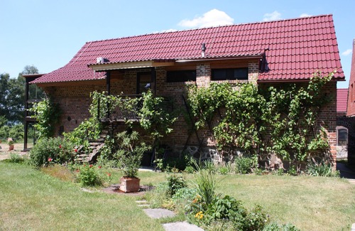 Bad Saarow Wohnung | Maisonette mit Wintergarten und Blick auf See und Hof - Ferienhof Löschebrand
