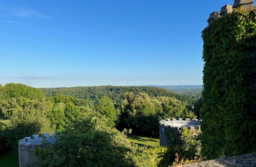 Walton-in-Gordano Wohnung | Majestätisches Schloss aus dem 17. Jahrhundert in atemberaubender Landschaft Somersets. Haustierfreundlich.