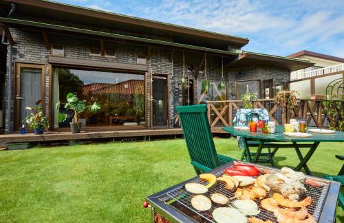 Isumi Haus | Malama Monstera 6名 BBQ ペット可 ビーチ ゴルフ 芝生の庭 観葉植物 リラックス