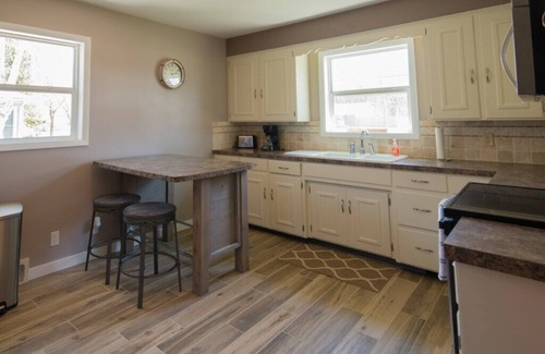 Manistee Haus | Manistee-Kanal-Ufergegend-Haus mit Bootsdock