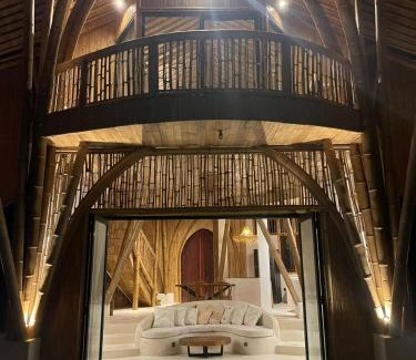 Sekongkang Villa | Manta Villa - Frontbeach Bamboo Eco Villa - Kini Village