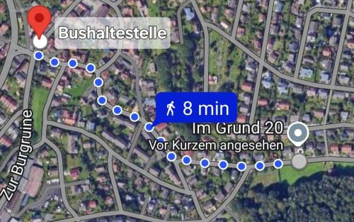Marburg Wohnung | Marburg Apartment pfiffige Luisa in ruhiger Waldrandlage mit Balkon und Wintergarten