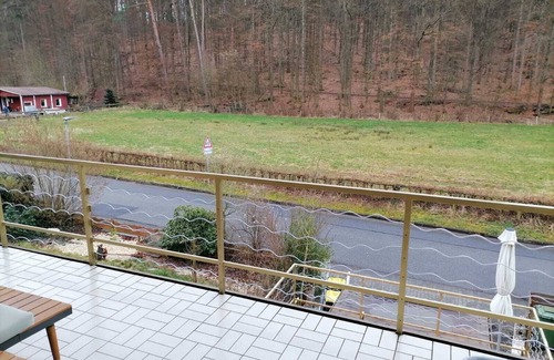 Marburg Haus | Marburg Apartment "Relaxed Erwin" in a with balcony and fireplace