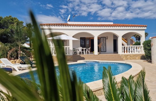 Riumar Skihütte | "Marianna“@MARISOL: 310m zum Strand, Privat-Pool, A/C, WiFi, Hundestrand