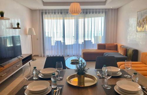 Casablanca Wohnung | Marina - Sea & Mosque View by AppartAli for FAMILIES ONLY