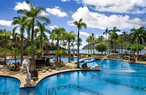 Lihue Villa | 12 / 22-12 / 29/18, Xmas Week - MARRIOTT's Kauai Beach Club - Meerblick - 6 Personen