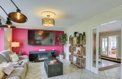 North Bellport Haus | Medford Home w/ Pool, Near Golf Courses!