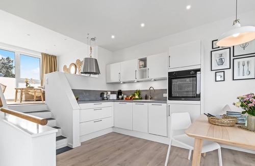 Bockholm Haus | Meerliebe - Meerblick, Dachterrasse, Infrarot-Sauna, Dusche, E-Ladesäule
