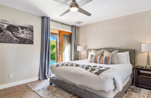 Pointe Scottsdale Haus | Mellow Yellow | Backyard Putting Green & Heated Pool