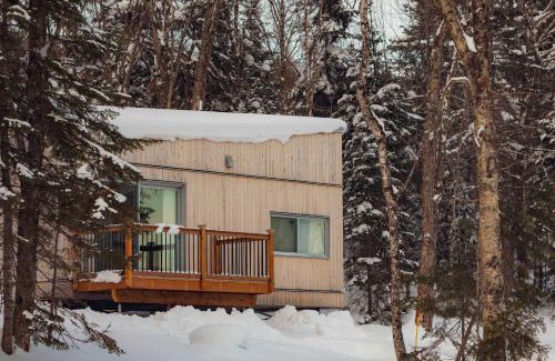 Notre-Dame-Auxiliatrice-de-Buckland Skihütte | Micro-Cabine in the Mountains - Solstice 4