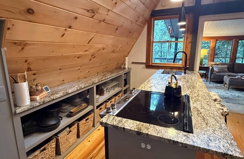 Ellijay Kabine | Mid-Century Modern A-Frame Cabin on the Cartecay River!!