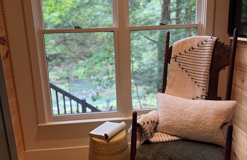 Ellijay Kabine | Mid-Century Modern A-Frame Cabin on the Cartecay River!!