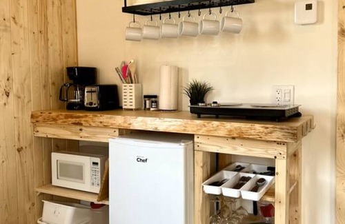 Saint-Gabriel-de-Valcartier Skihütte | Mini cottage # 6 by the river banks