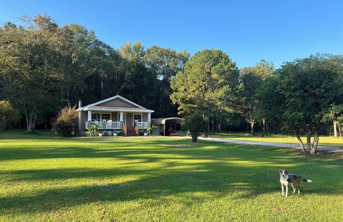 Eastabuchie Hütte | "Mini Farm" stay, Guest Cottage, 2 BD 1 Bath, Large Kitchen on 8 acres.