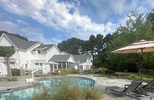 Easton Haus | Minutes from Downtown St. Michaels | Pool | Outdoor Kitchen | Private Dock | Hot