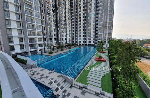 Kampung Bagan Dalam Eigentumswohnung | Miracle 4 Pax Stay @ Butterworth