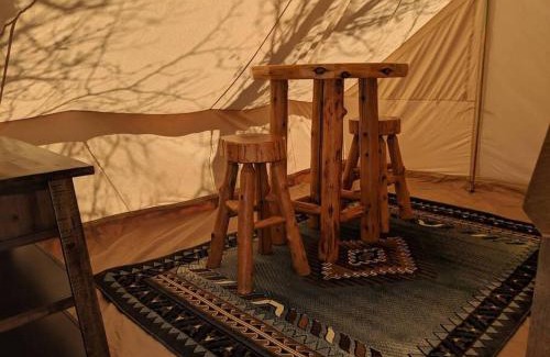 Moab South Valley Haus | Moab Glamping Setup Tent in RV Park #6 OK-T6