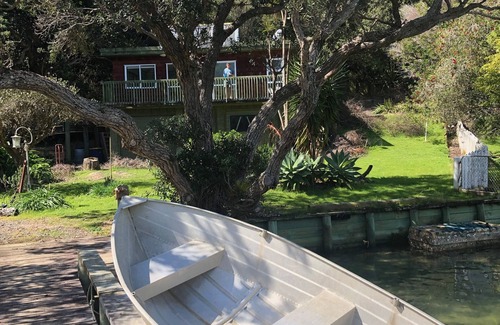 Kawau Island Hütte | Moana Cove Lodge - cottage unit Kereru Cottage