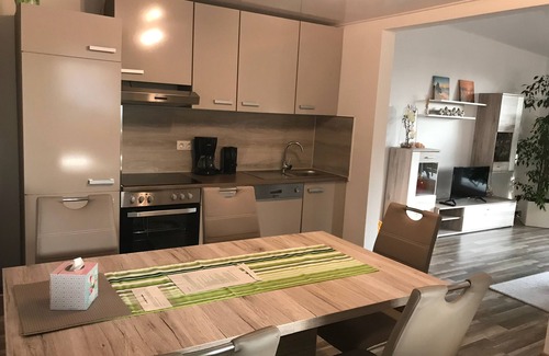 Neustadt-Stadtmitte Haus | Modernes Ferienhaus mit wunderschönem Ausblick auf die Wolfsburg