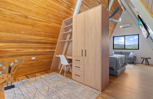 Potrero Hotel | Modern 2 Bedroom A-Frame w/Loft - Wi-Fi, A/C, Kitchen, Near Beach, Gameroom