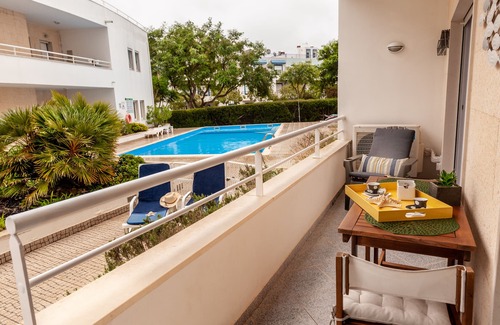 Santa Luzia Wohnung | Moderne 2-Zimmer-Wohnung mit Pool in Strandnähe
